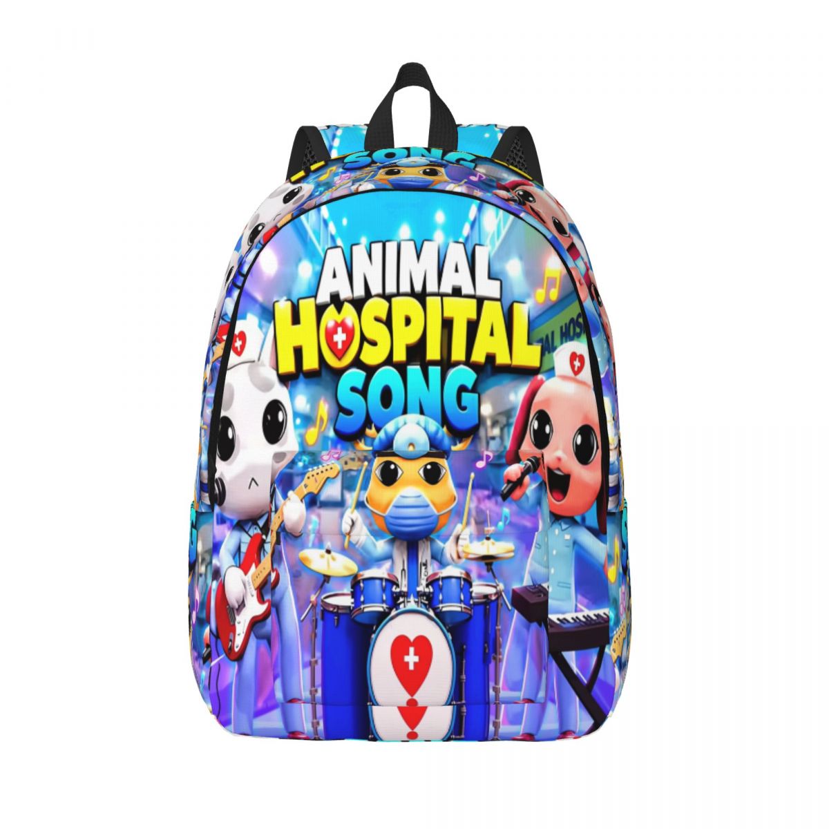 School Backpack Teen - Horror Game Animals Hospitals Backpack Middle