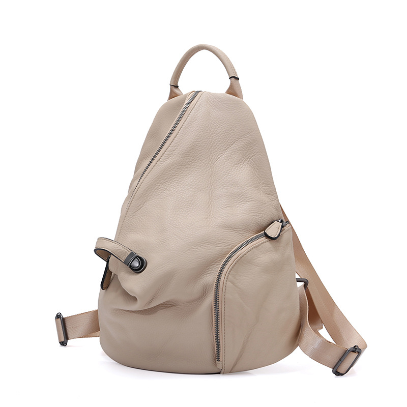 Fashion Backpack Women - Zency Women's Genuine Leather Anti-theft Backpack