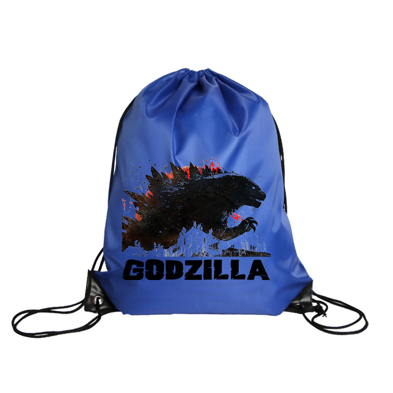 Godzilla Riding Backpack Gym D - Drawstring Gym Bag review and price