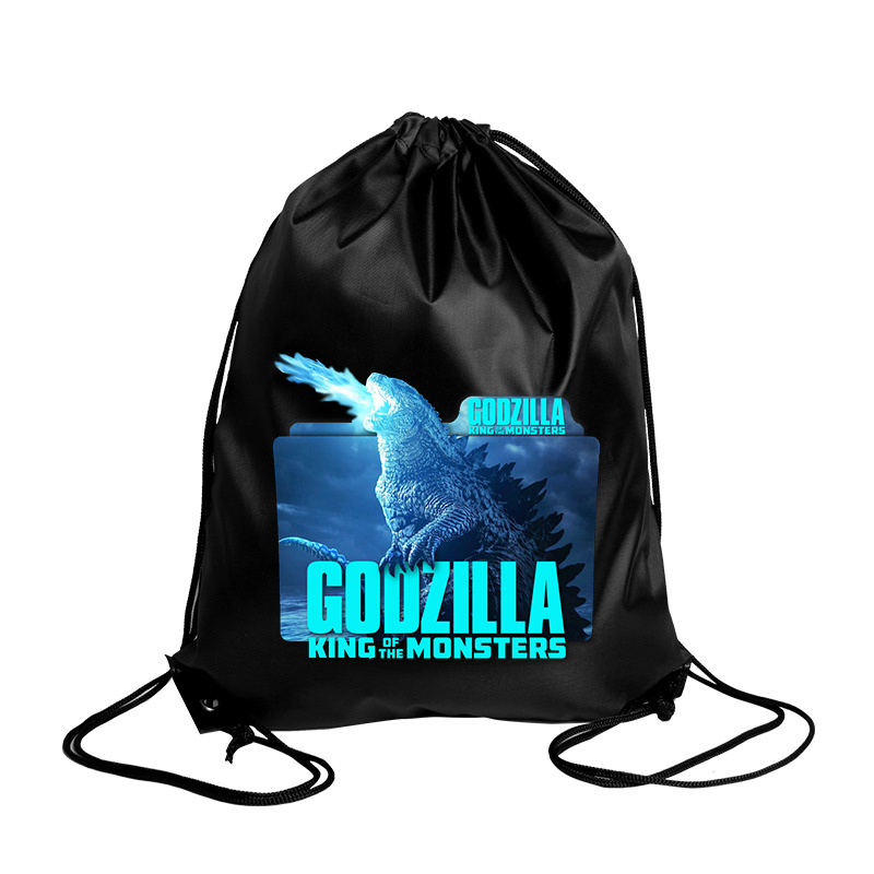 Godzilla Riding Backpack Gym D - Drawstring Gym Bag review and price