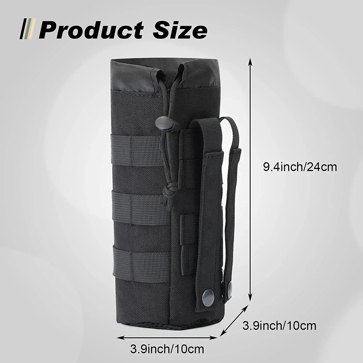 Tactical Molle Water Bottle Ba - Hydration Pack Outdoor review and price