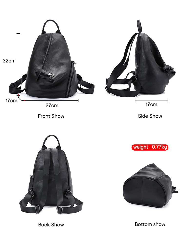 Zency Women's Genuine Leather  - Fashion Backpack Women review and price