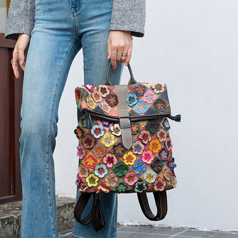 Vintage Women Genuine Leather  - Leather Backpack Vintage review and price