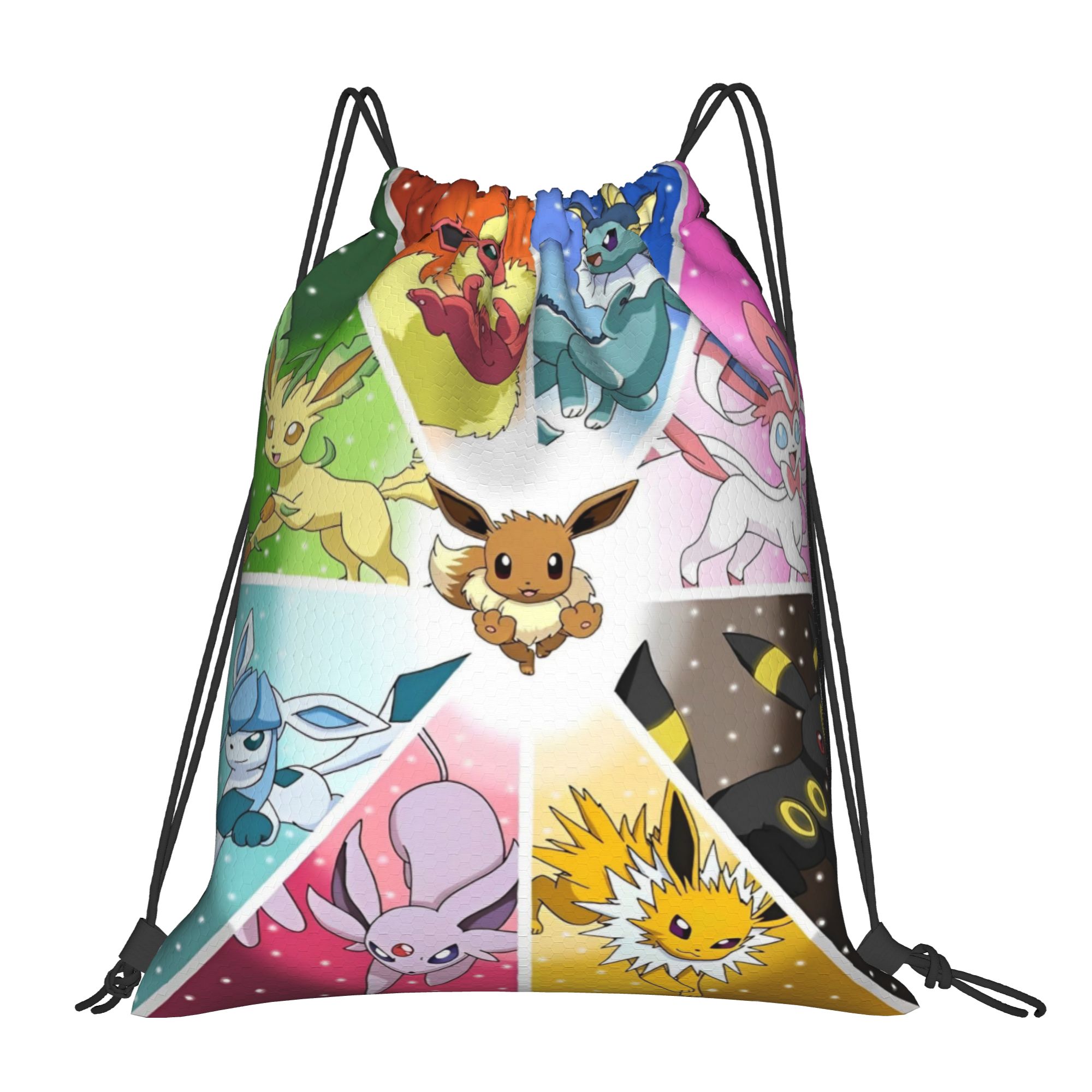 90s Anime Poke-Mon Drawstring  - Drawstring Gym Bag review and price