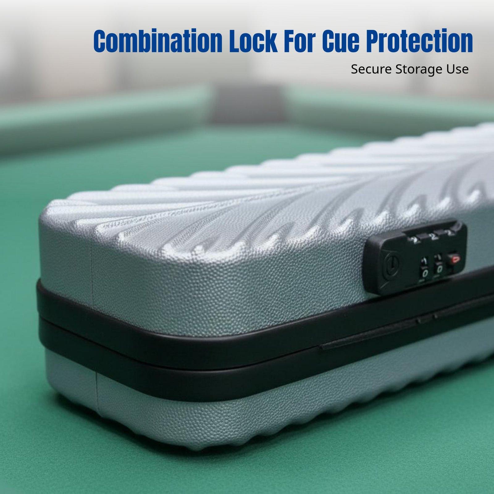 Billiard Cue Case, Large Head, - Backpack Lock Combo review and price