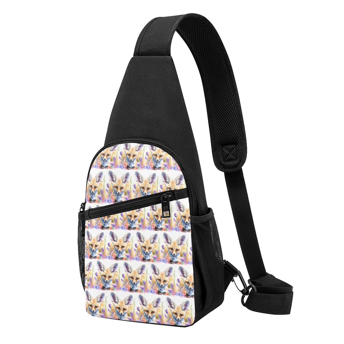 Cute Fennec Fox Chest Bag Men  - Sling Backpack Shoulder review and price