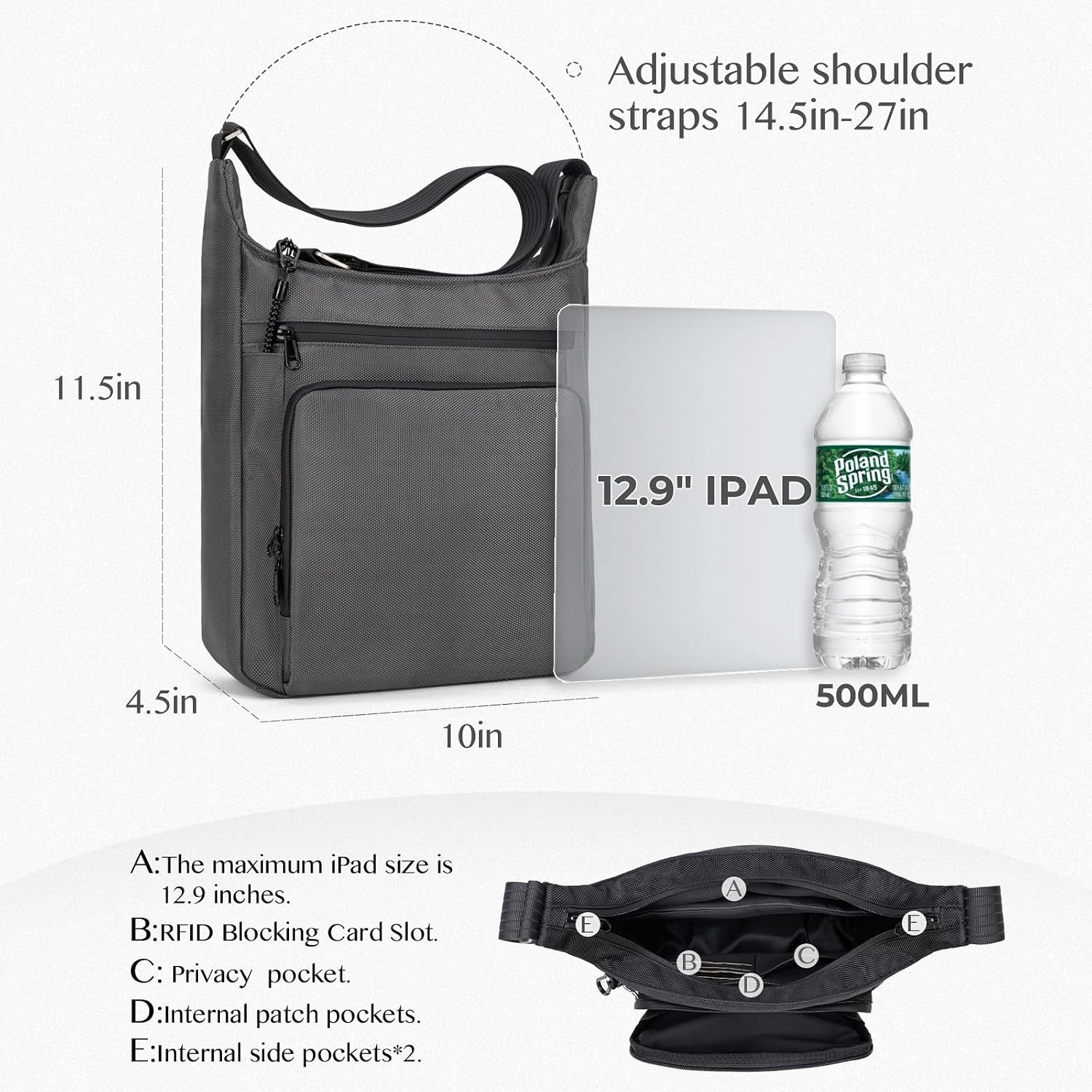Sling Backpack Anti theft Cros - Sling Backpack Shoulder review and price