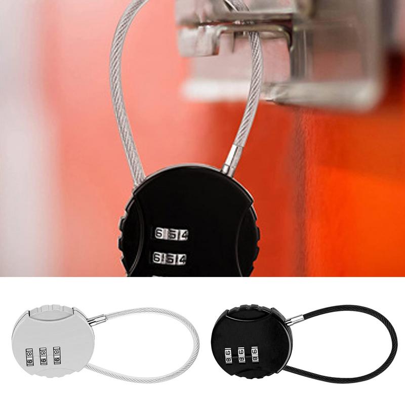 Round Shape Luggage Combo Lock - Backpack Lock Combo review and price