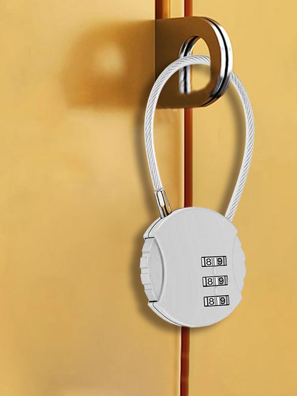 Round Shape Luggage Combo Lock - Backpack Lock Combo review and price