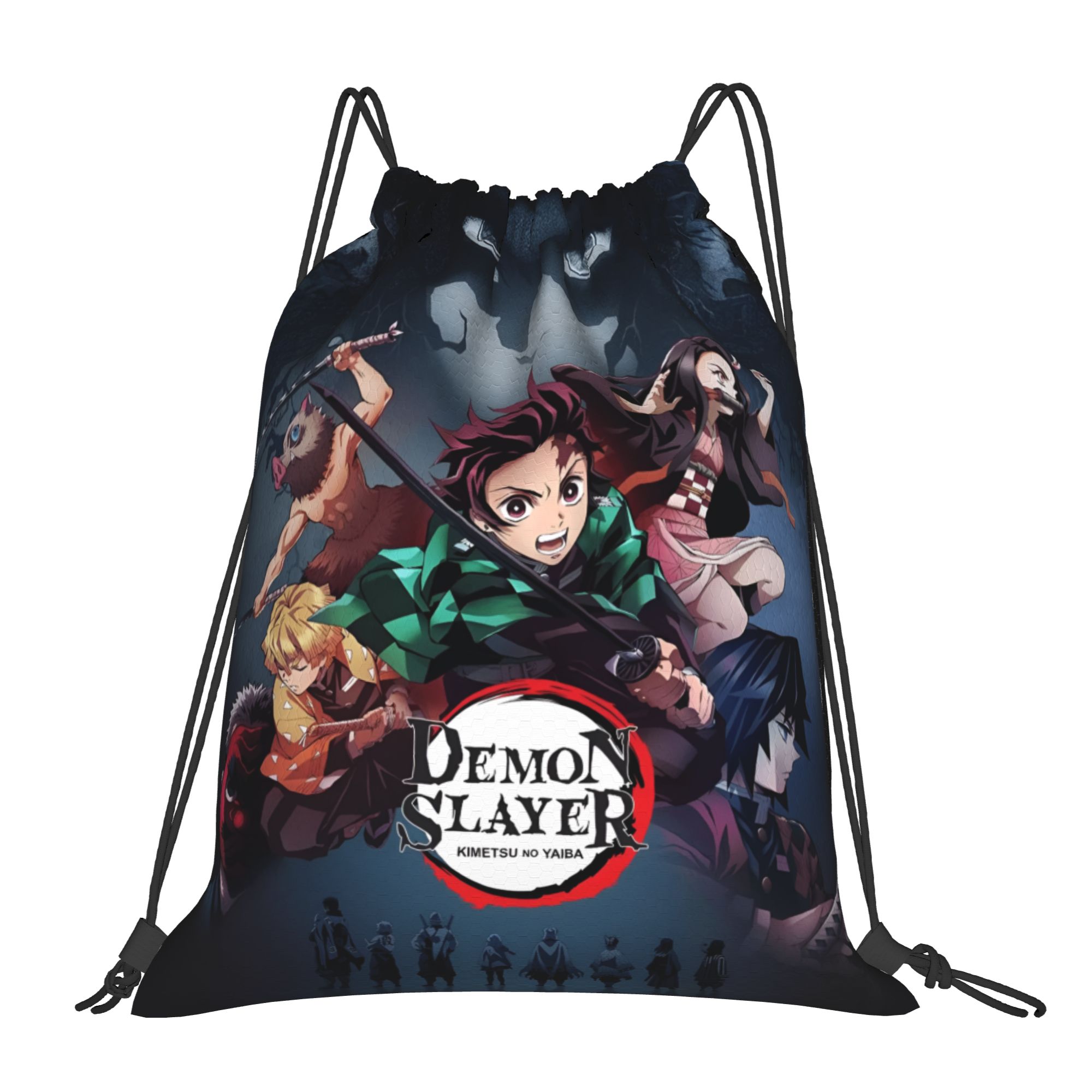 Custom D-Demons Slayers Drawst - Drawstring Gym Bag review and price