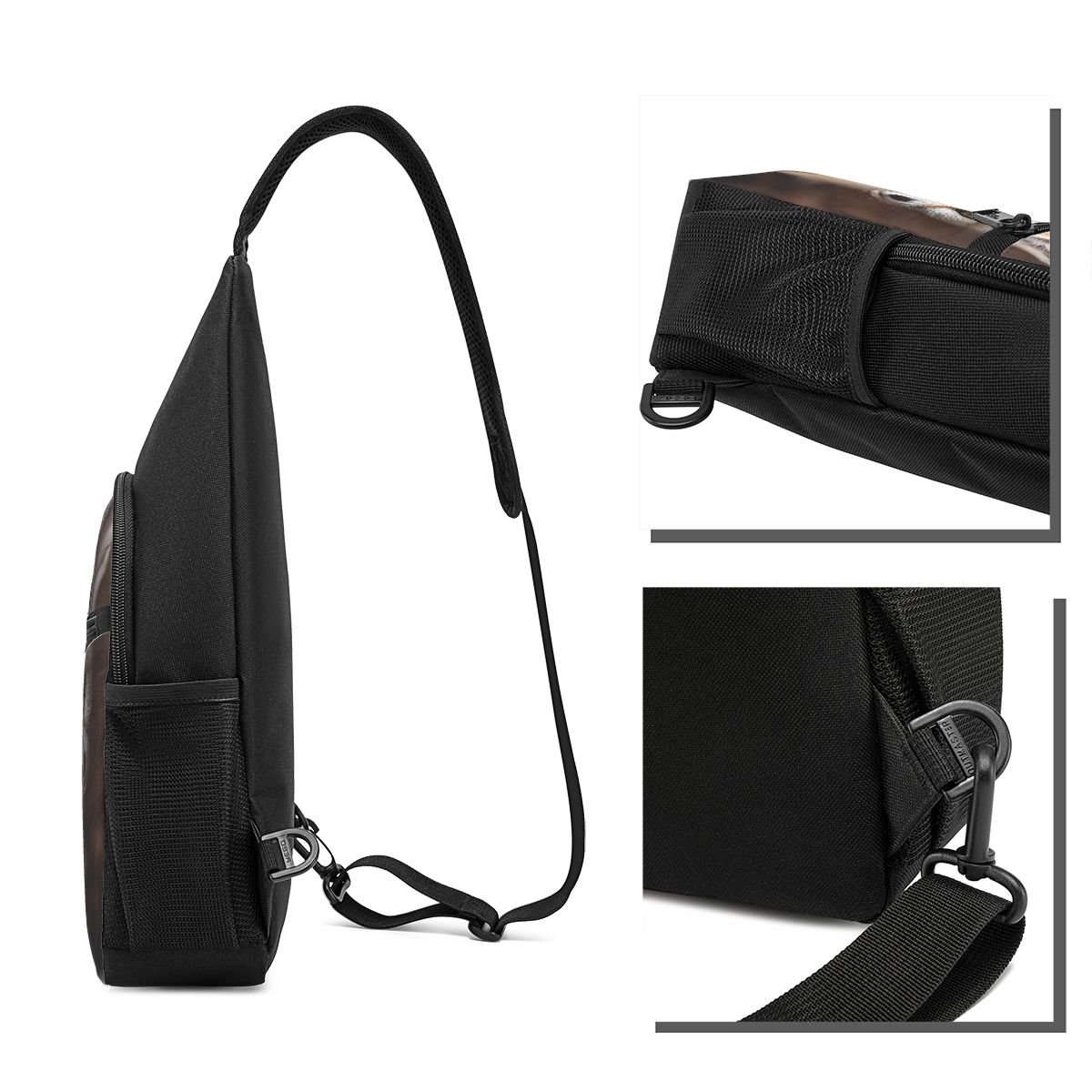 Cute Fennec Fox Chest Bag Men  - Sling Backpack Shoulder review and price